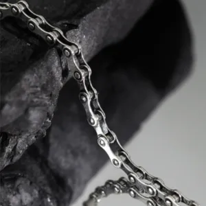 Cycolinks Subtle 925 Sterling Silver Bike Chain Bracelet 4.8mm