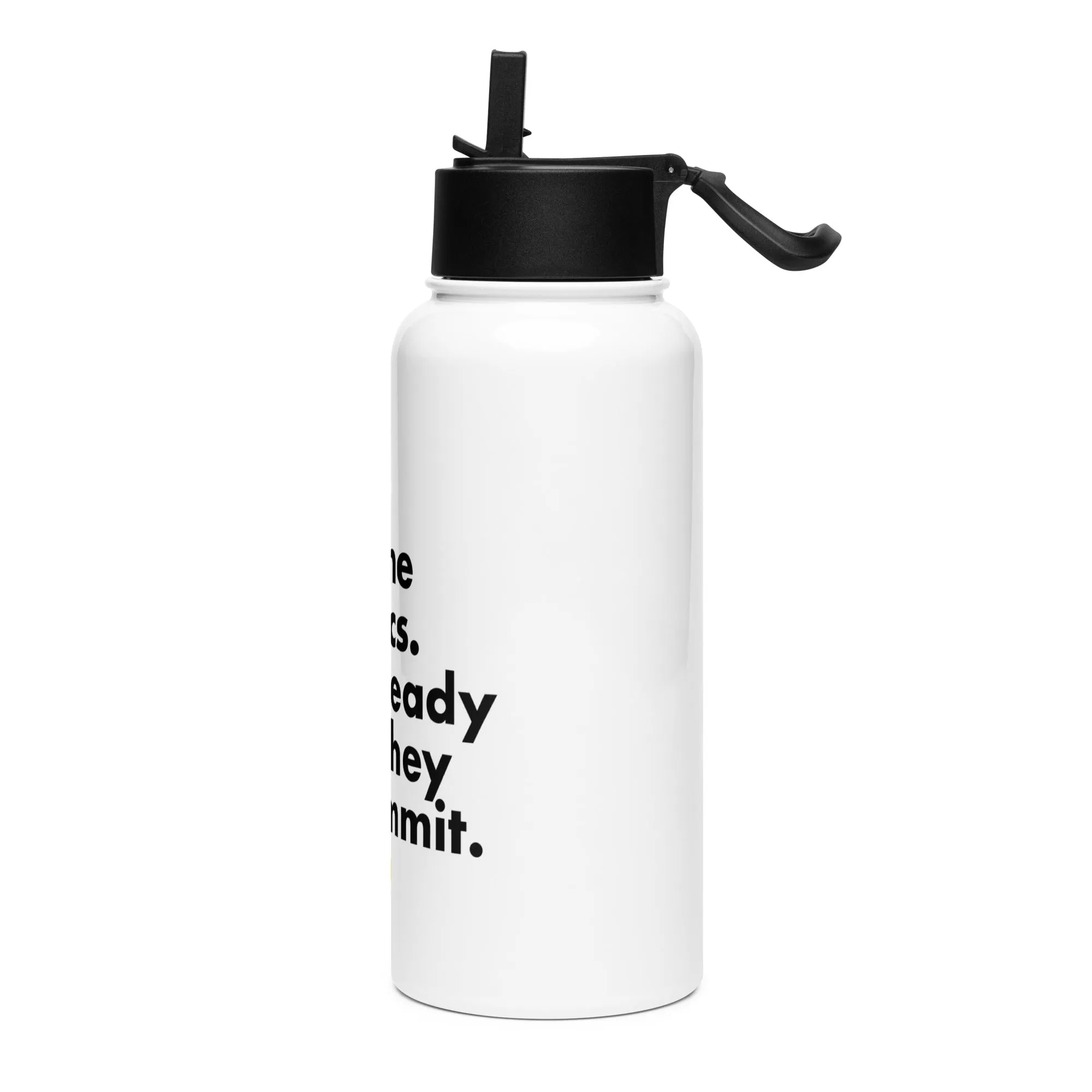 Date someone with locs Stainless steel water bottle