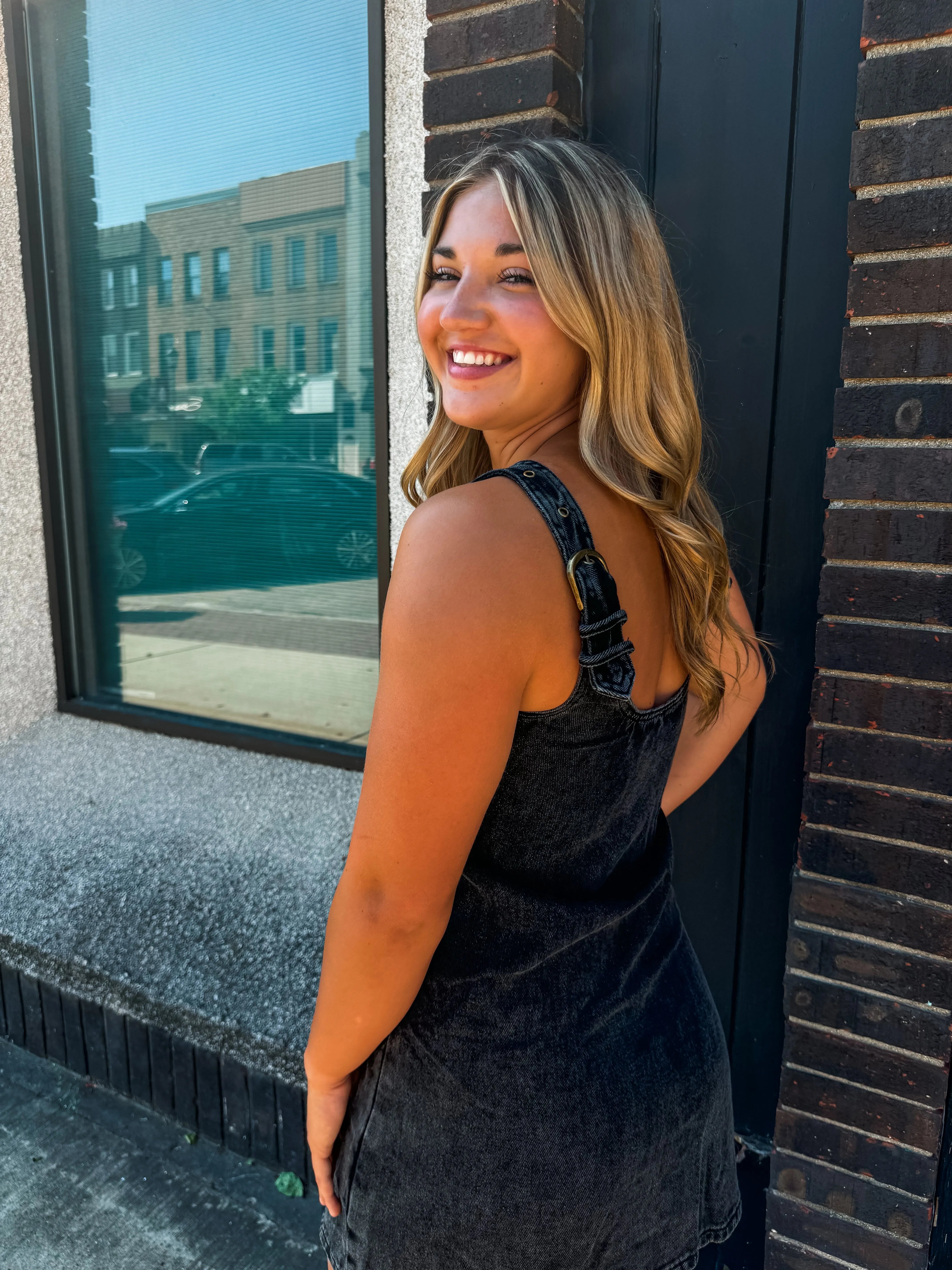 DENIM DESTINATION DRESS