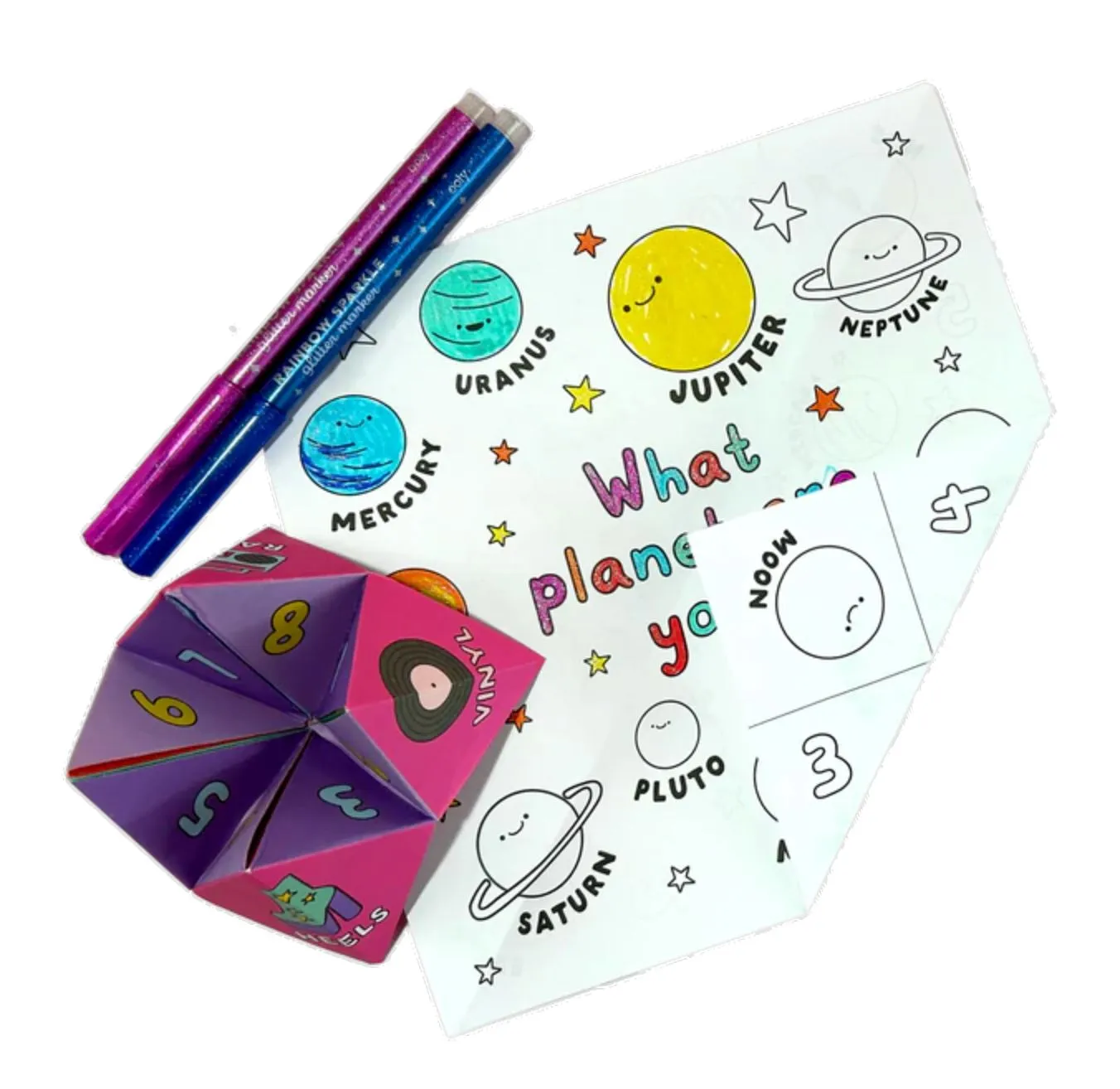 DIY Fortune Tellers Activity Kit
