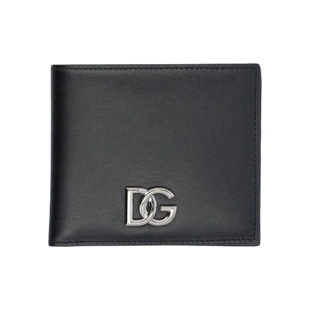 DOLCE & GABBANA BIFOLD WALLET BLACK