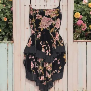 Dolls Kill Widow Velvet Layed Mini Dress MAGICAL HEARTS VELVET MINI DRESS