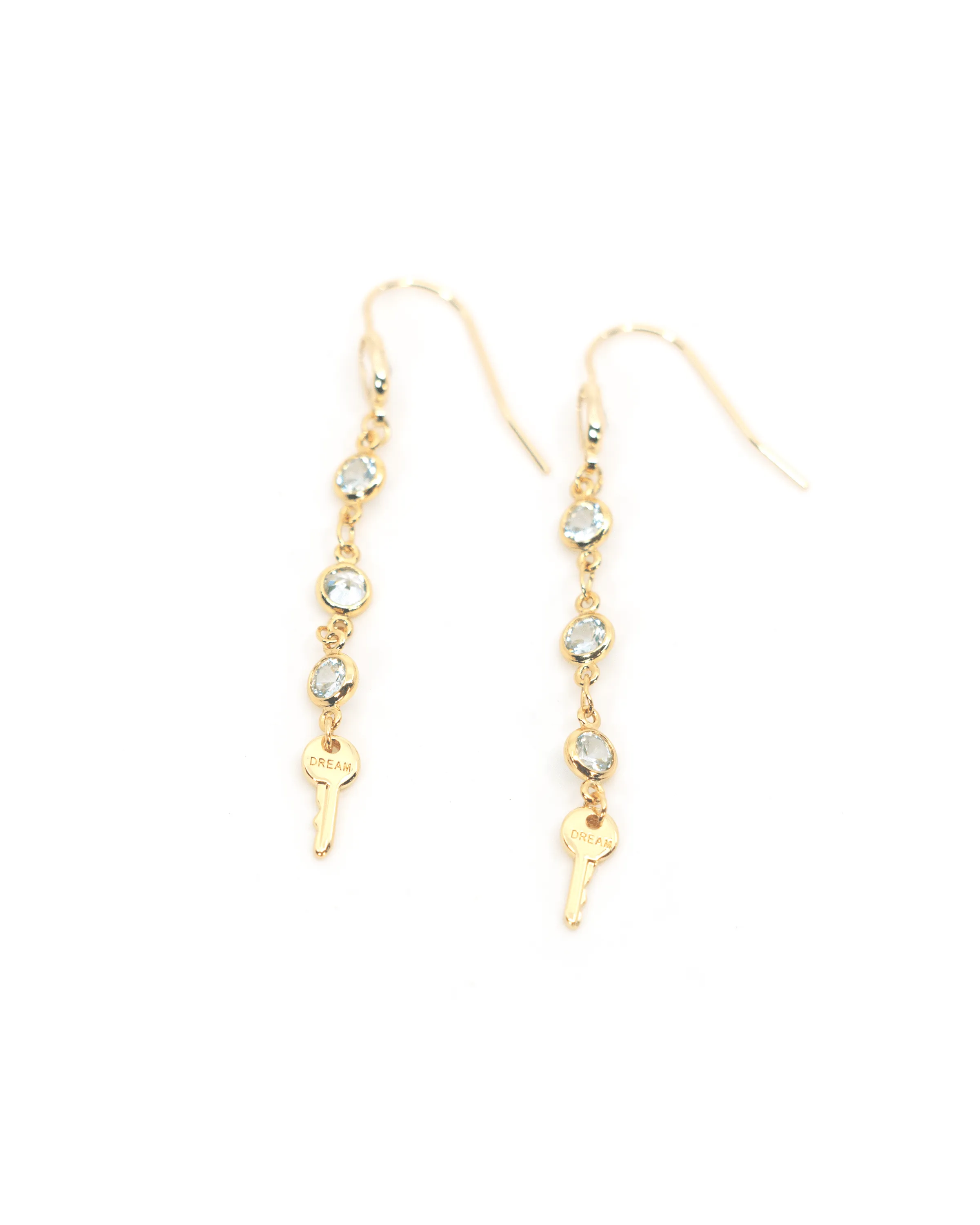 Dream Crystal Droplet Earrings