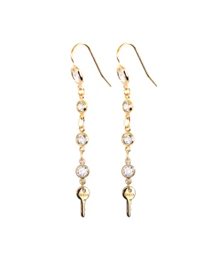 Dream Crystal Droplet Earrings