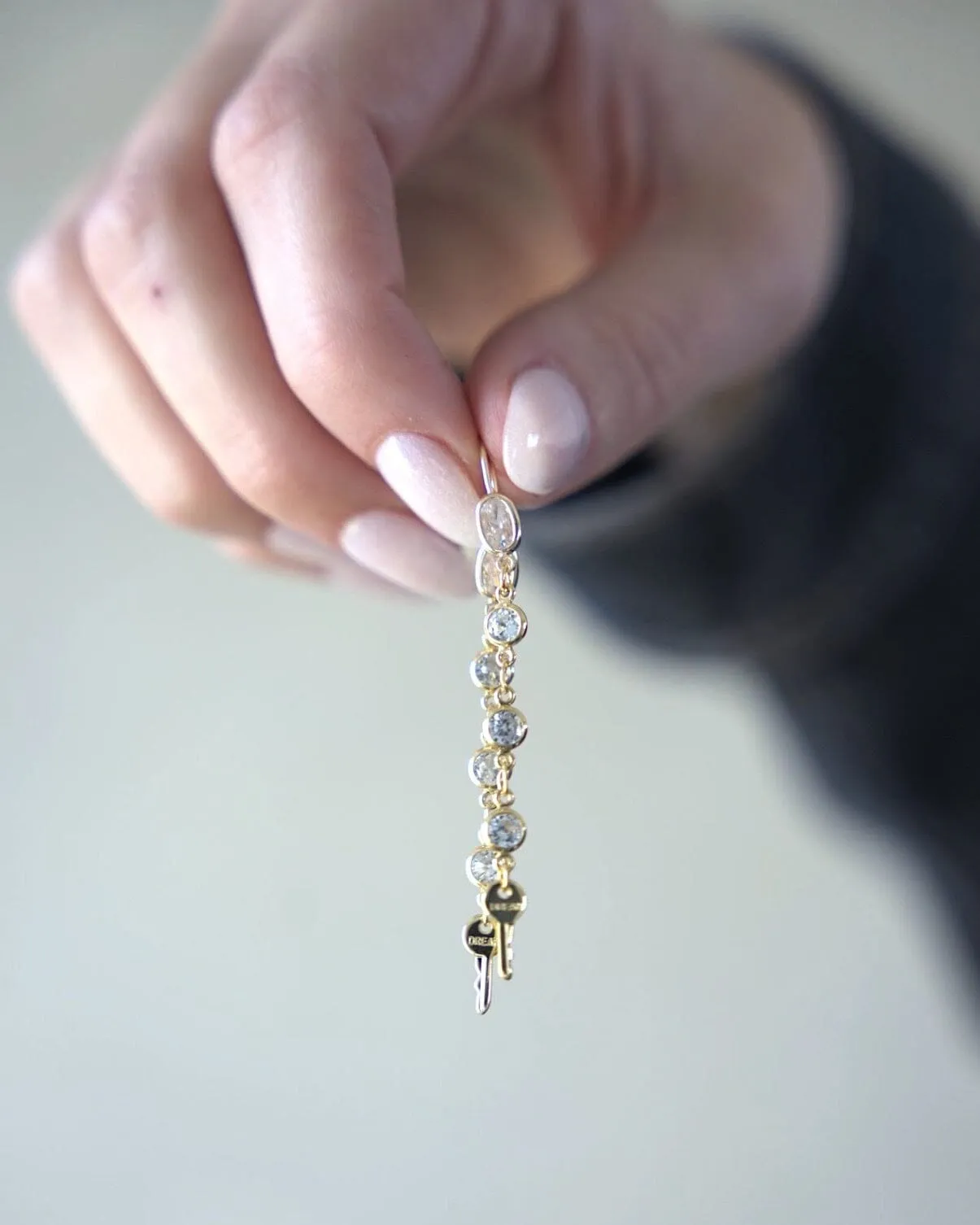Dream Crystal Droplet Earrings
