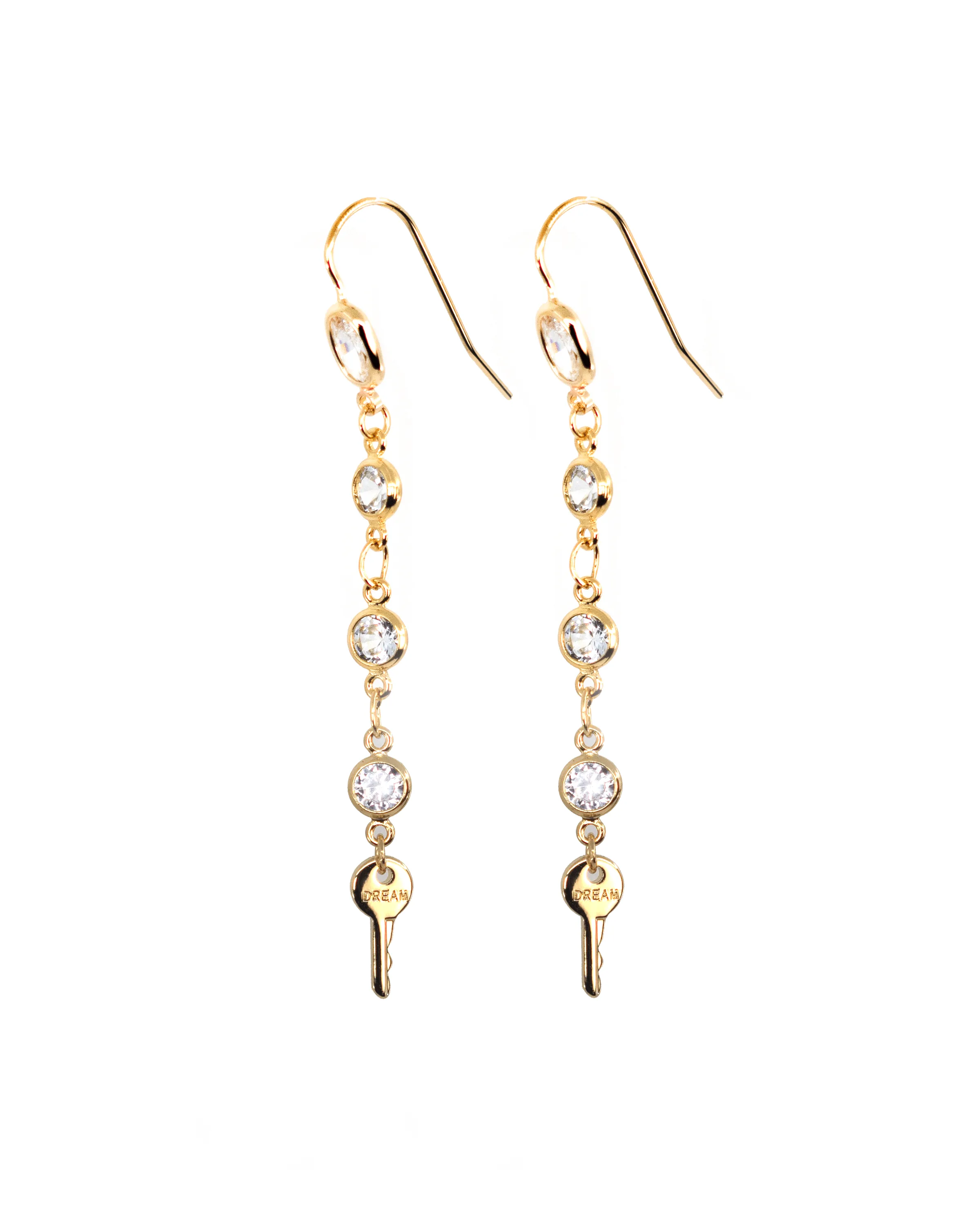 Dream Crystal Droplet Earrings