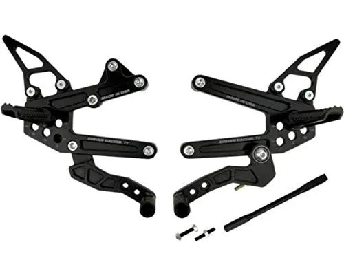 Driven Racing Rearset Tt Kawasaki Zx6R DRP-706-BK