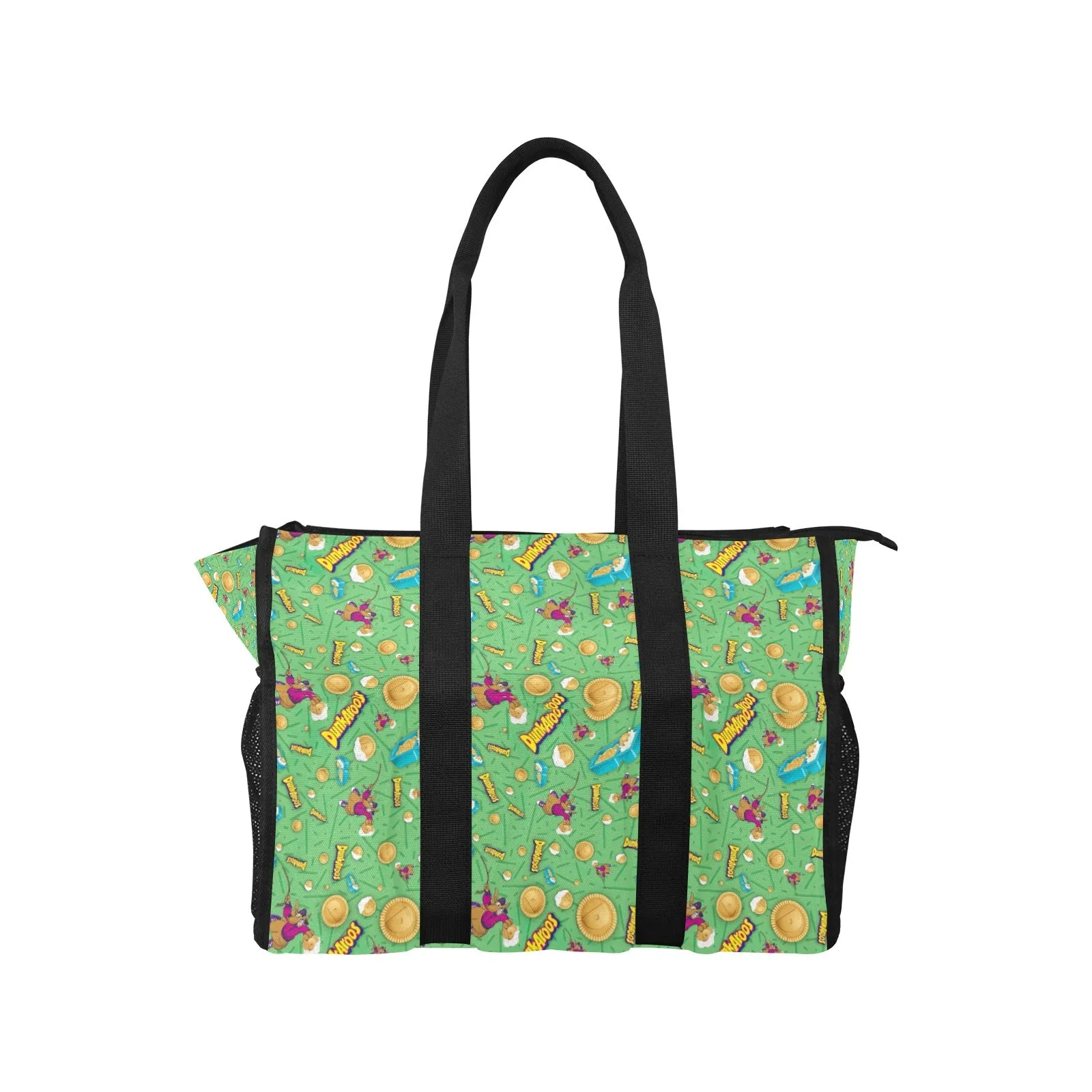 Dunkaroos Green Pattern Nurse Tote Bag