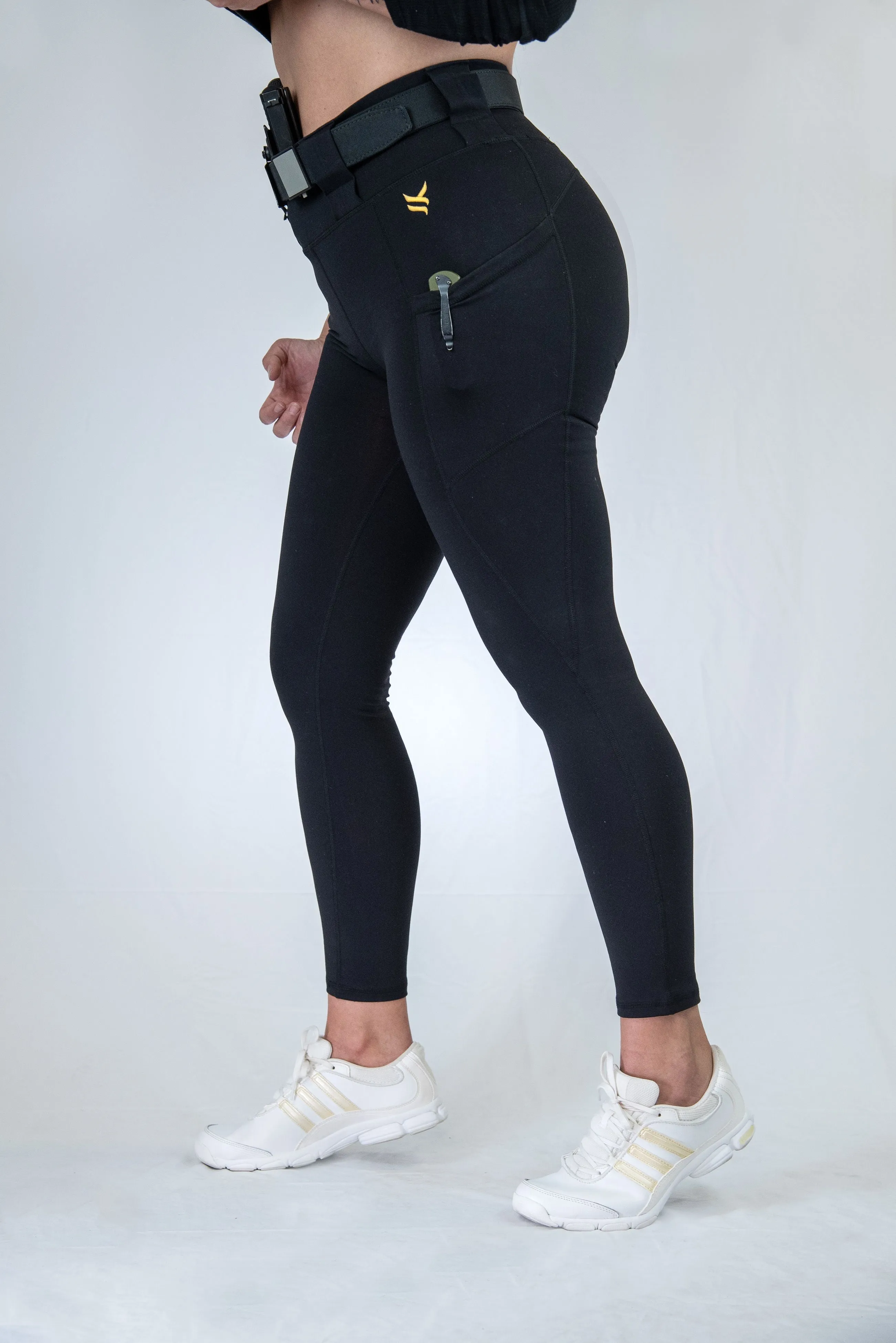 EDC Leggings 2.0 - High Rise, Curvy, Black