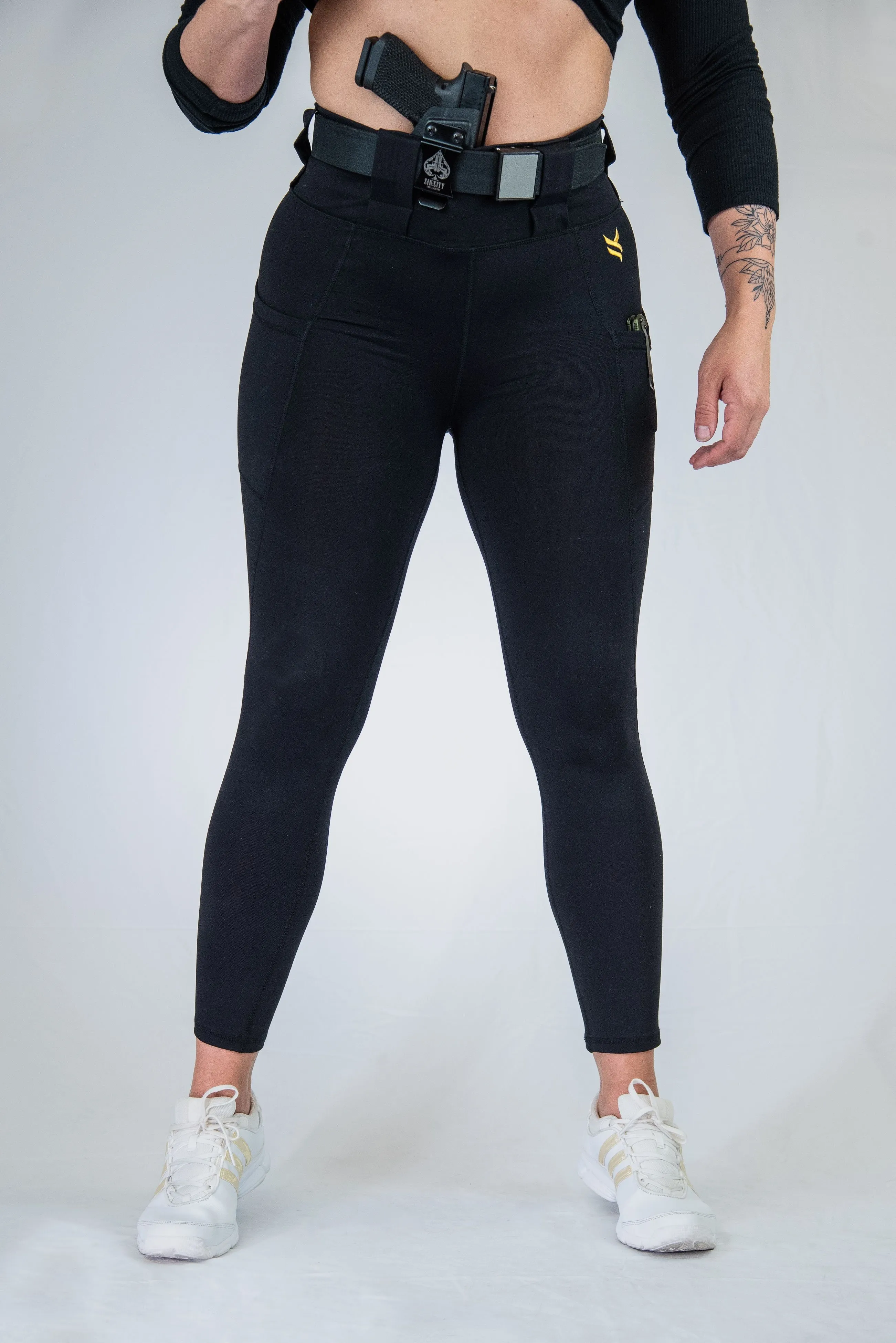EDC Leggings 2.0 - High Rise, Curvy, Black