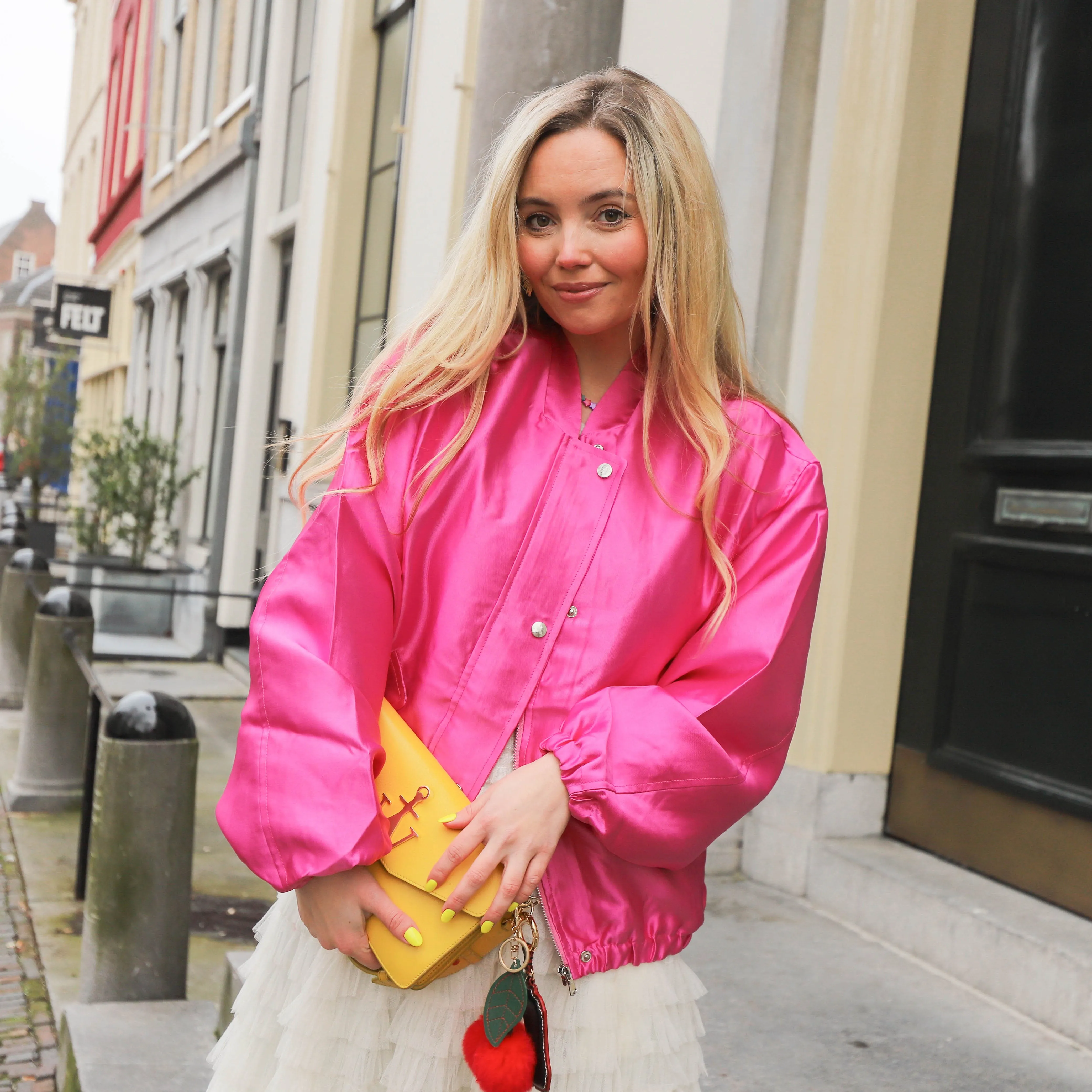 Eef bomber roze