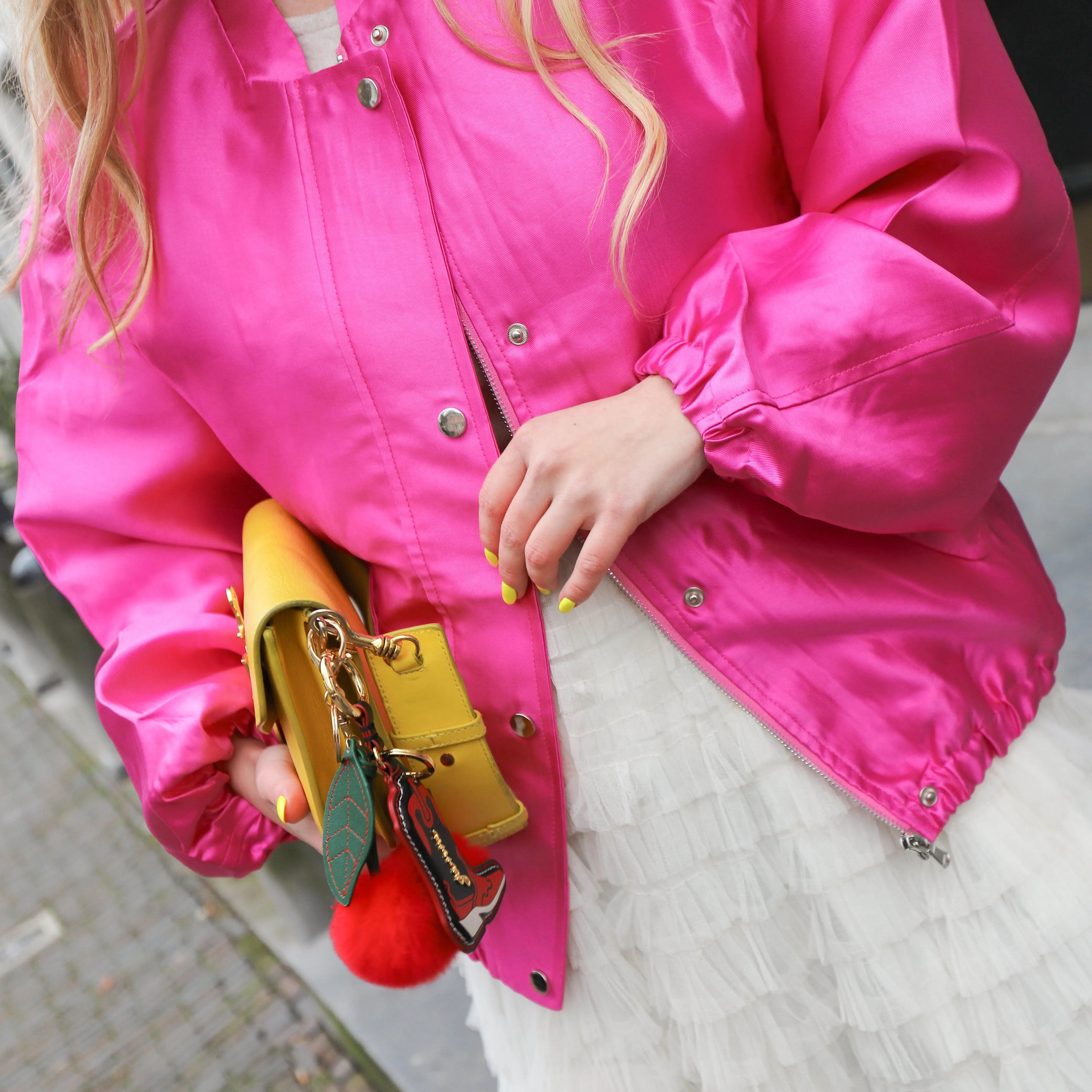 Eef bomber roze