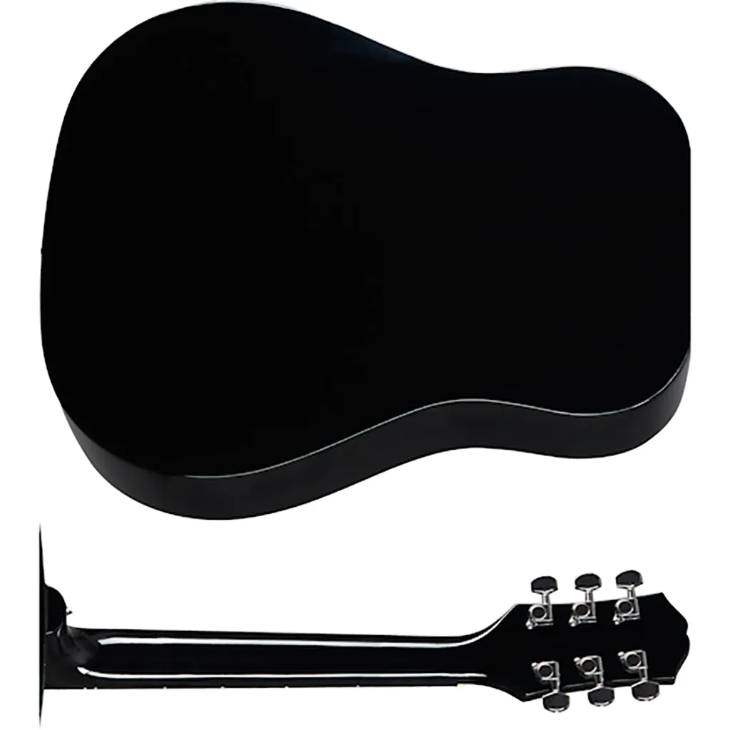 Epiphone - Starling Square Shoulder Dreadnought Acoustic Guitar - Ebony