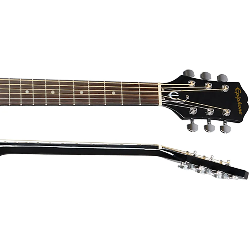 Epiphone - Starling Square Shoulder Dreadnought Acoustic Guitar - Ebony