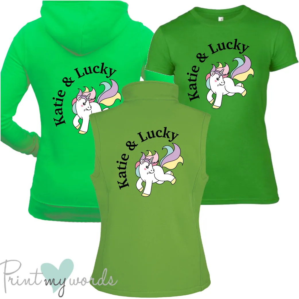 'Erin' Ladies Personalised Matching Equestrian Set - Unicorn Design