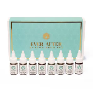 Ever After Pigments - Hi-Flow Brow Set - 0.5 oz - 8 bottles