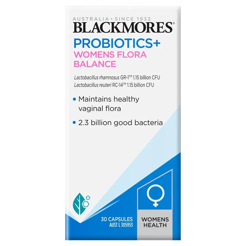 [Expiry: 12/2025] Blackmores Probiotics  Womens Flora Balance 30 Capsules