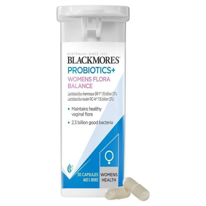 [Expiry: 12/2025] Blackmores Probiotics  Womens Flora Balance 30 Capsules