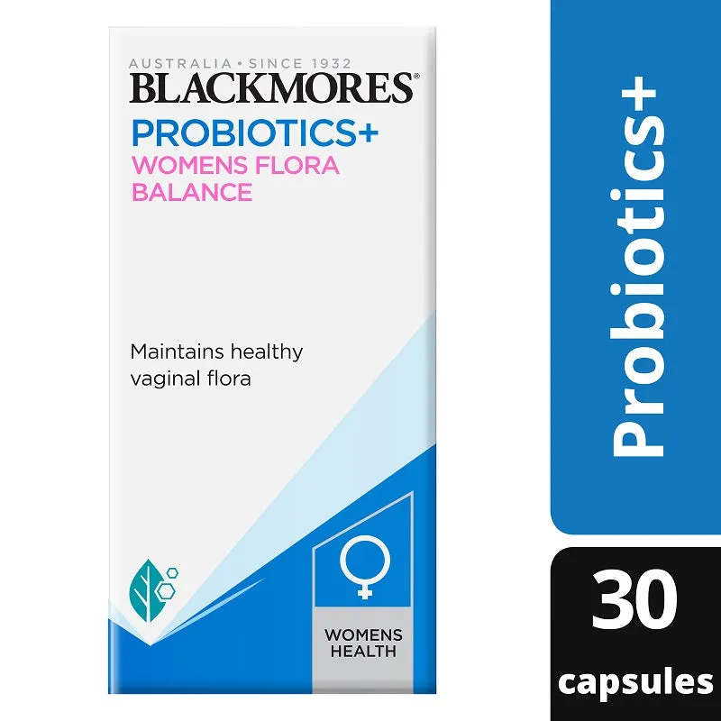 [Expiry: 12/2025] Blackmores Probiotics  Womens Flora Balance 30 Capsules