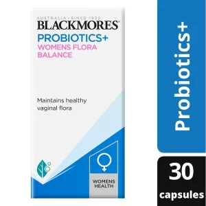 [Expiry: 12/2025] Blackmores Probiotics  Womens Flora Balance 30 Capsules