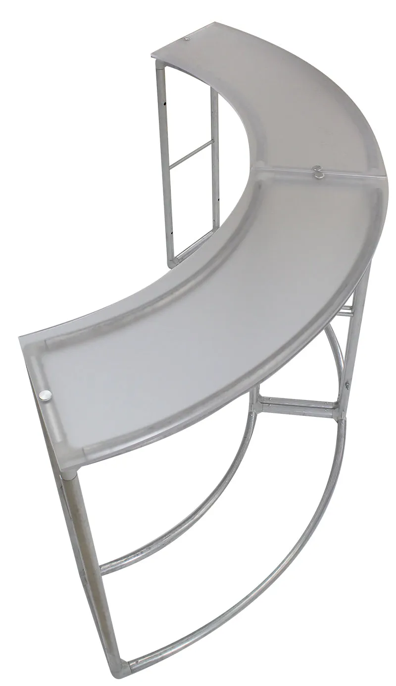 EZ Fabric Counter - Curved DOUBLE Graphic Package