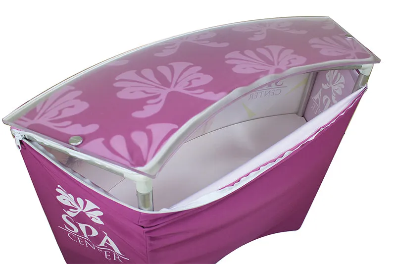EZ Fabric Counter - Curved SINGLE Graphic Package