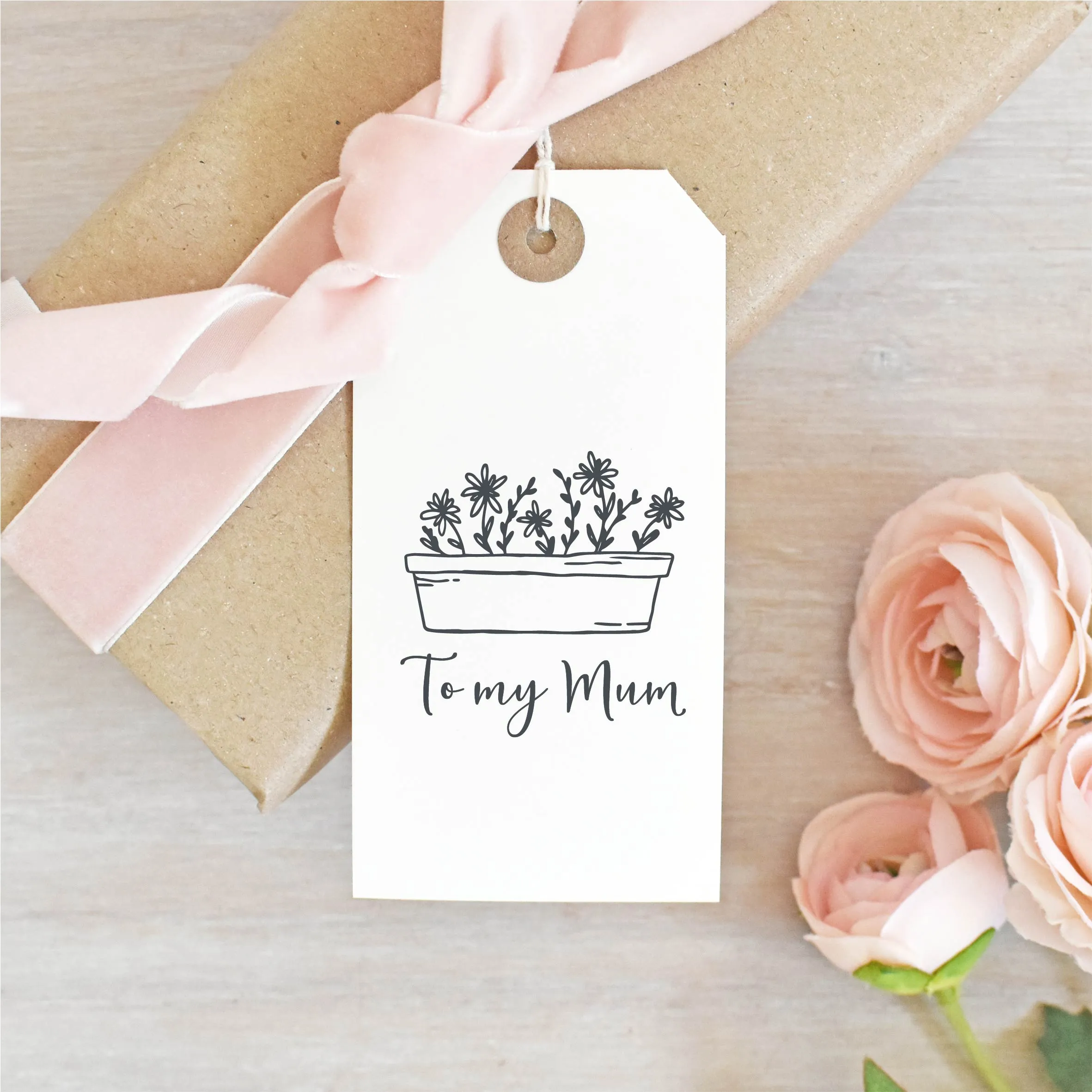 Floral To My Mum Stamp | Mother's Day