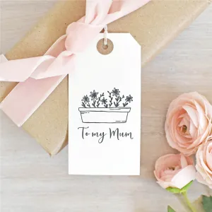 Floral To My Mum Stamp | Mother's Day