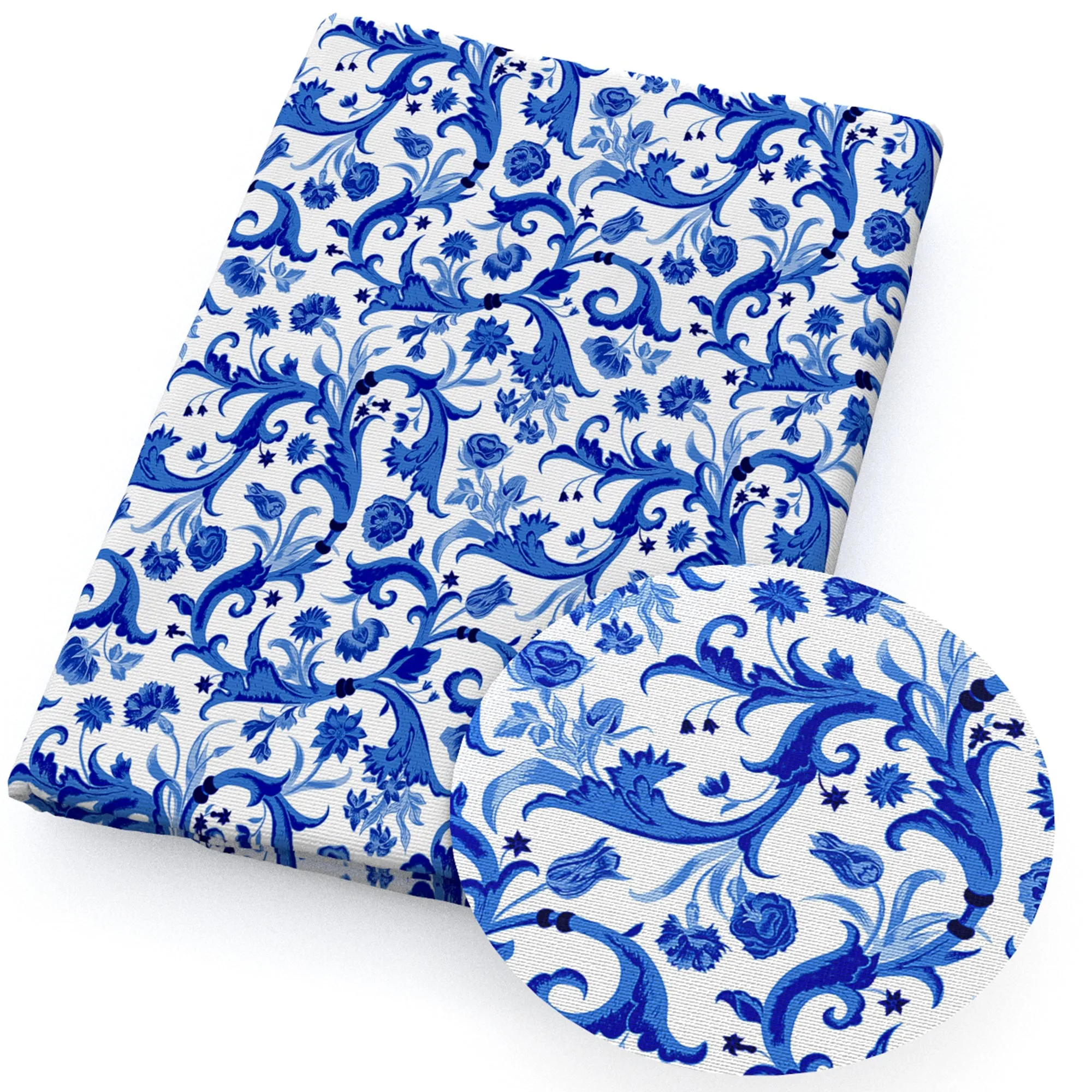 Flower Theme Printed Fabrics