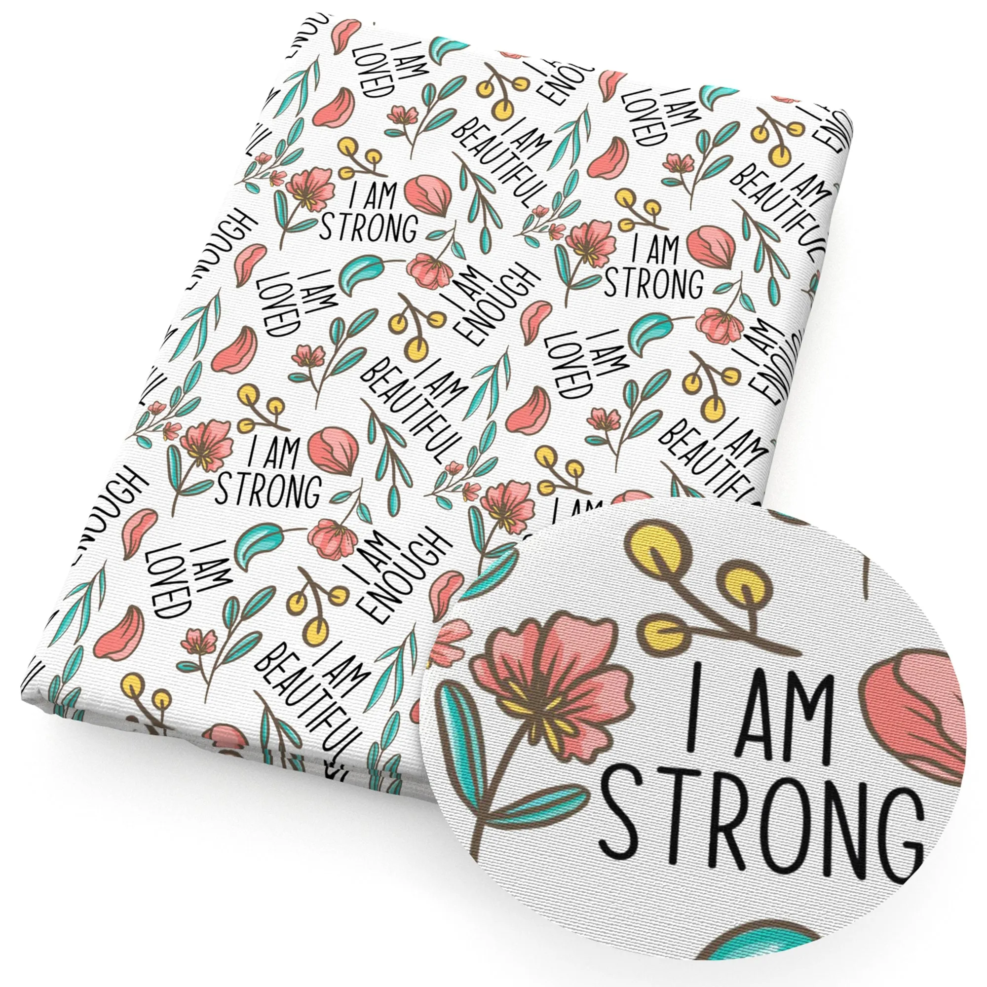 Flower Theme Printed Fabrics