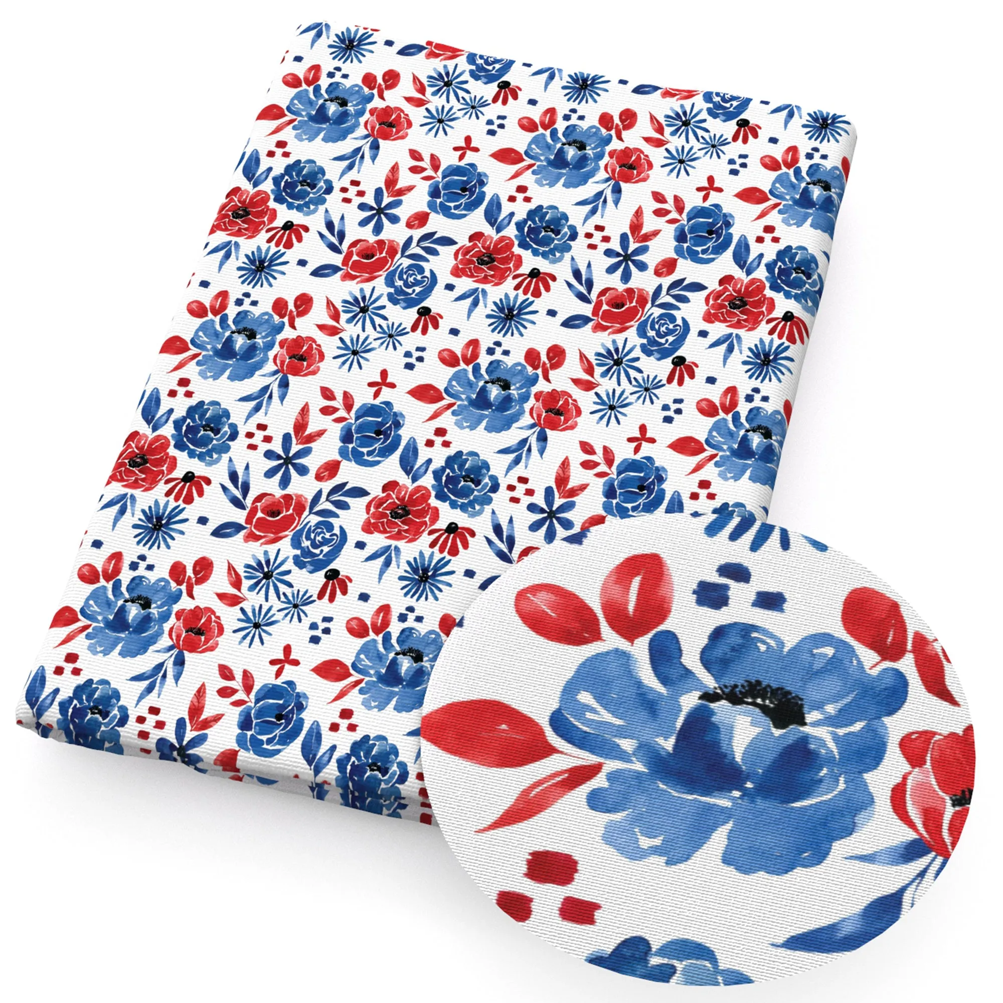 Flower Theme Printed Fabrics