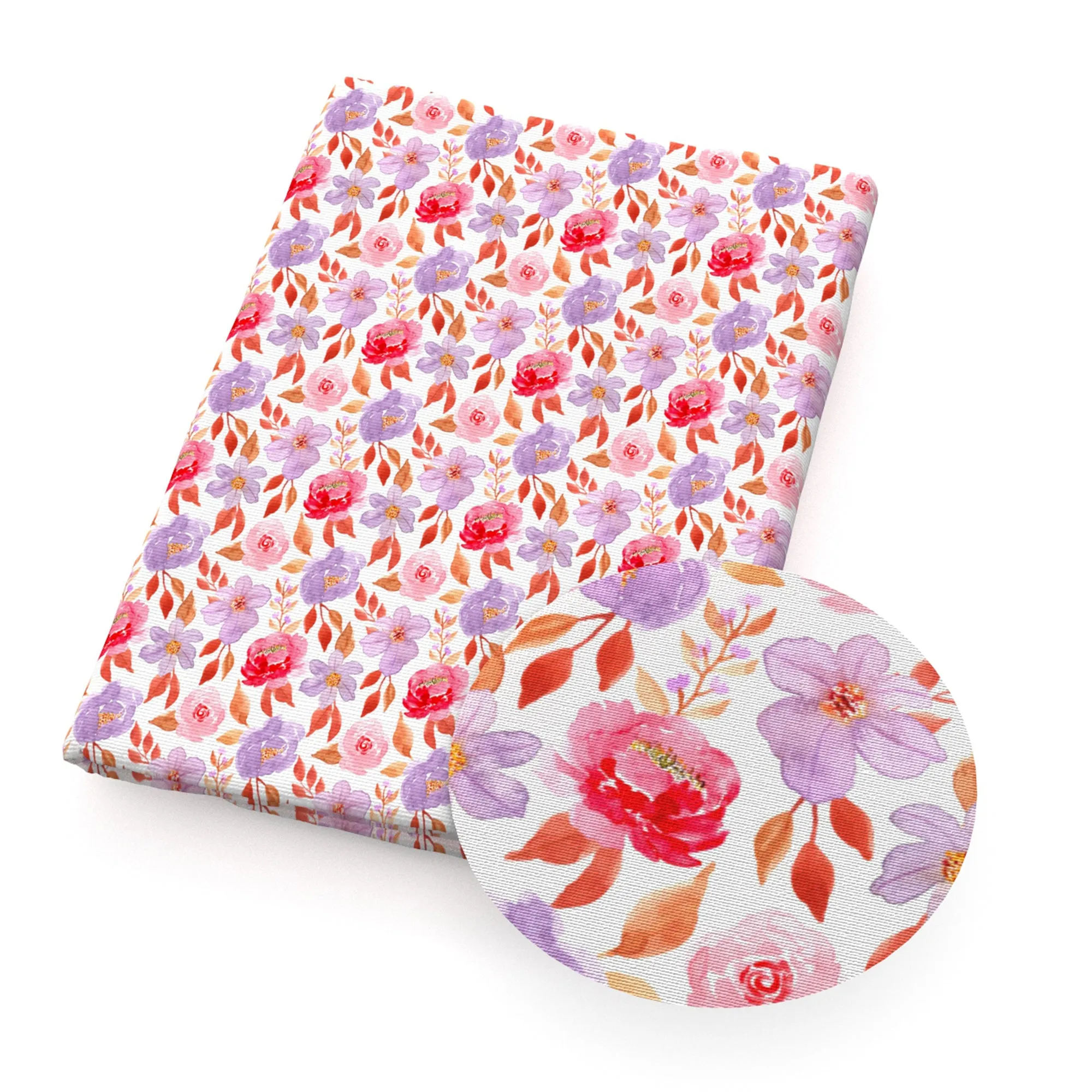 Flower Theme Printed Fabrics