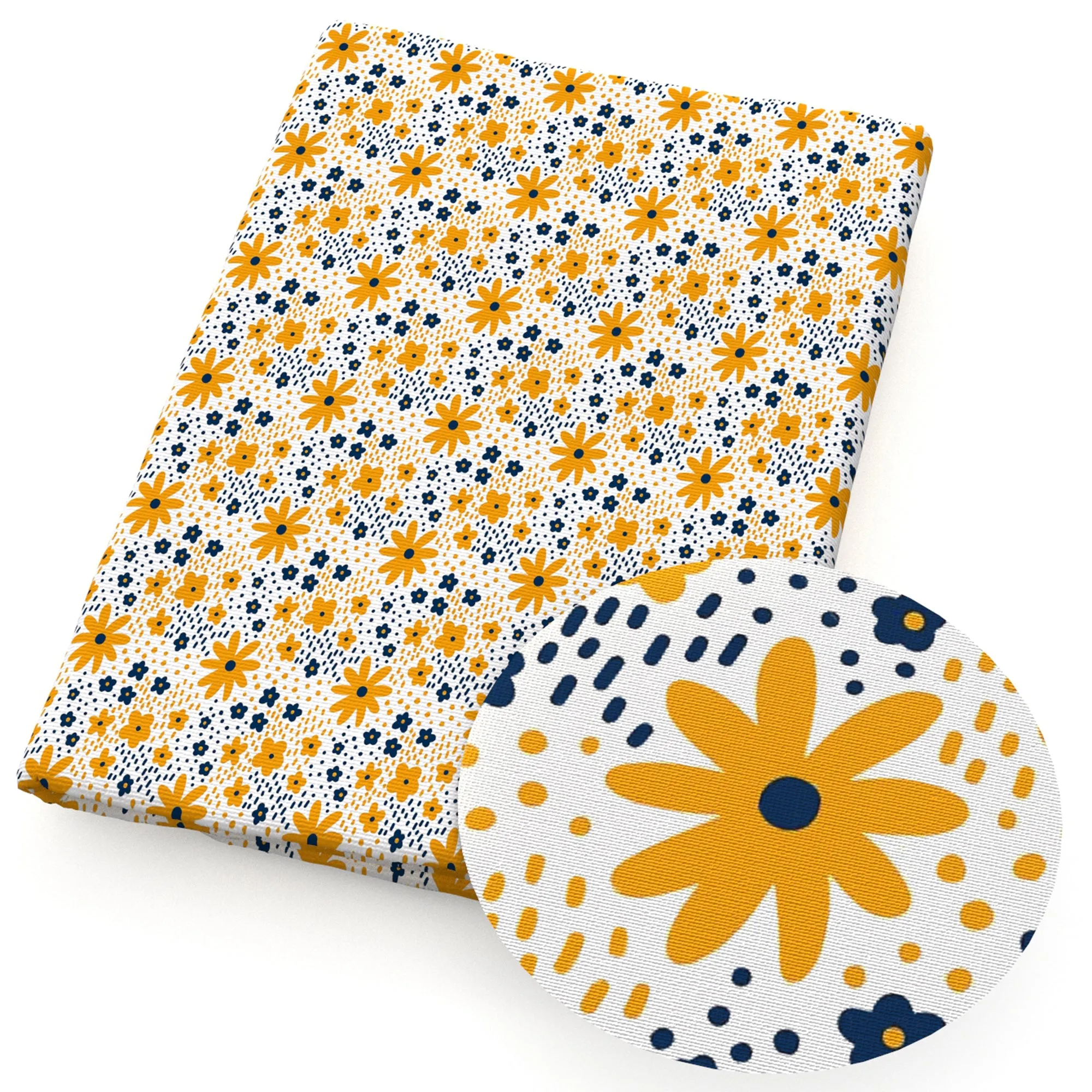 Flower Theme Printed Fabrics