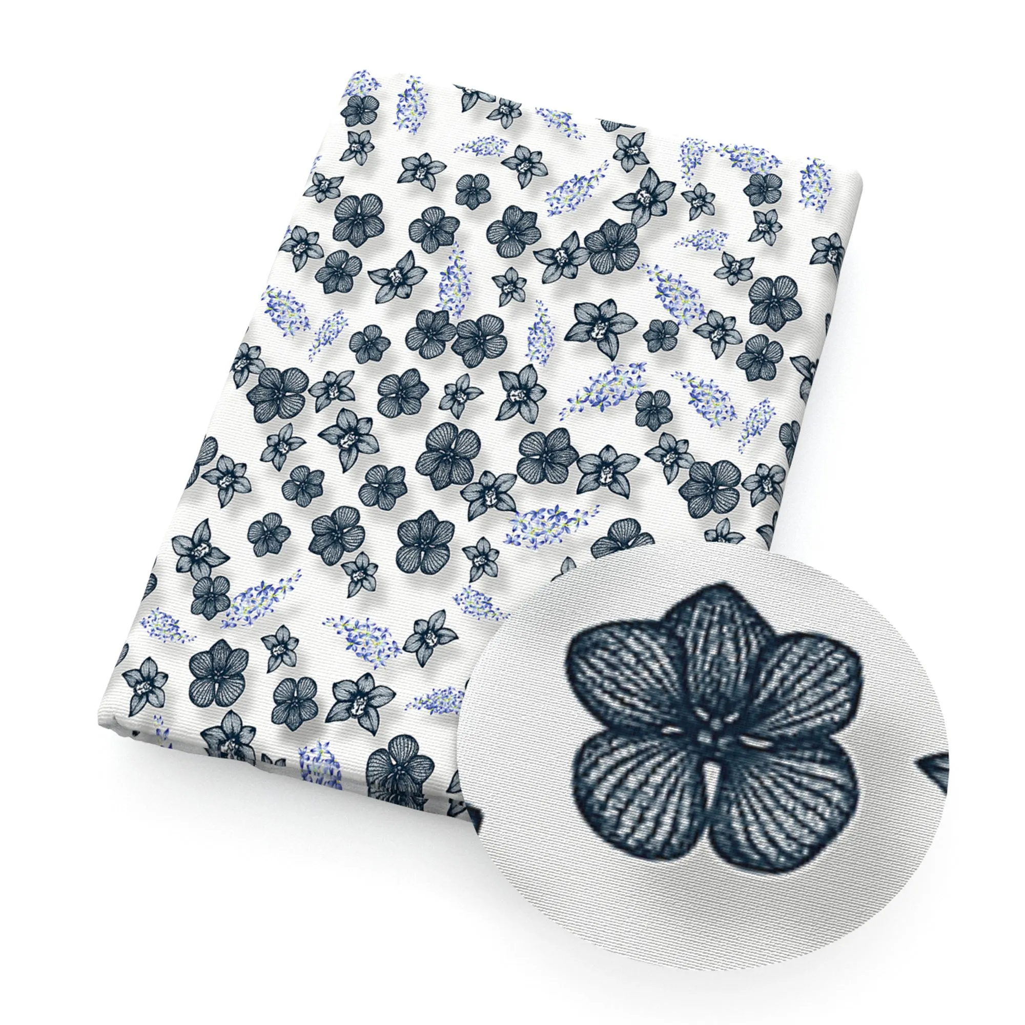 Flower Theme Printed Fabrics