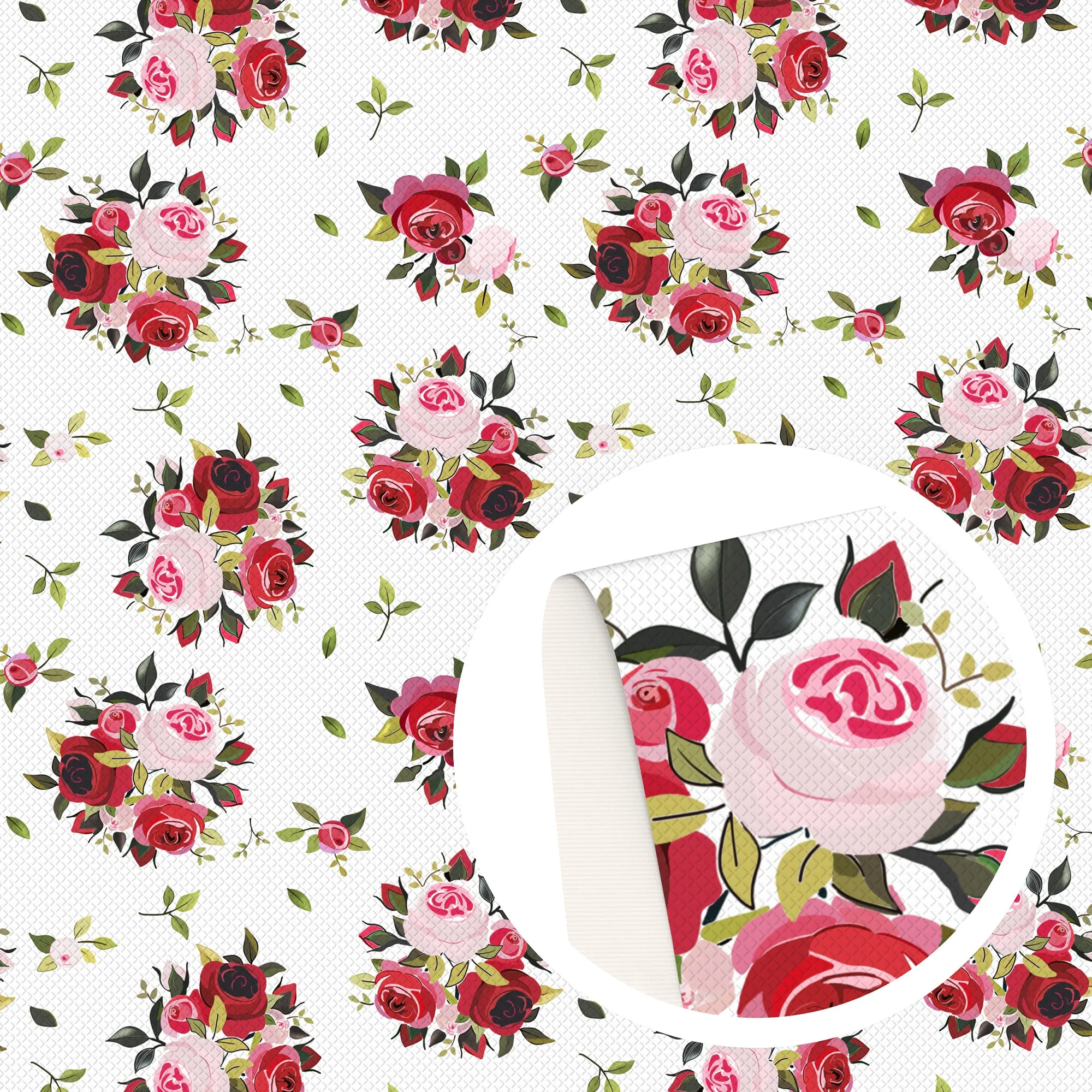 Flower Theme Printed Fabrics