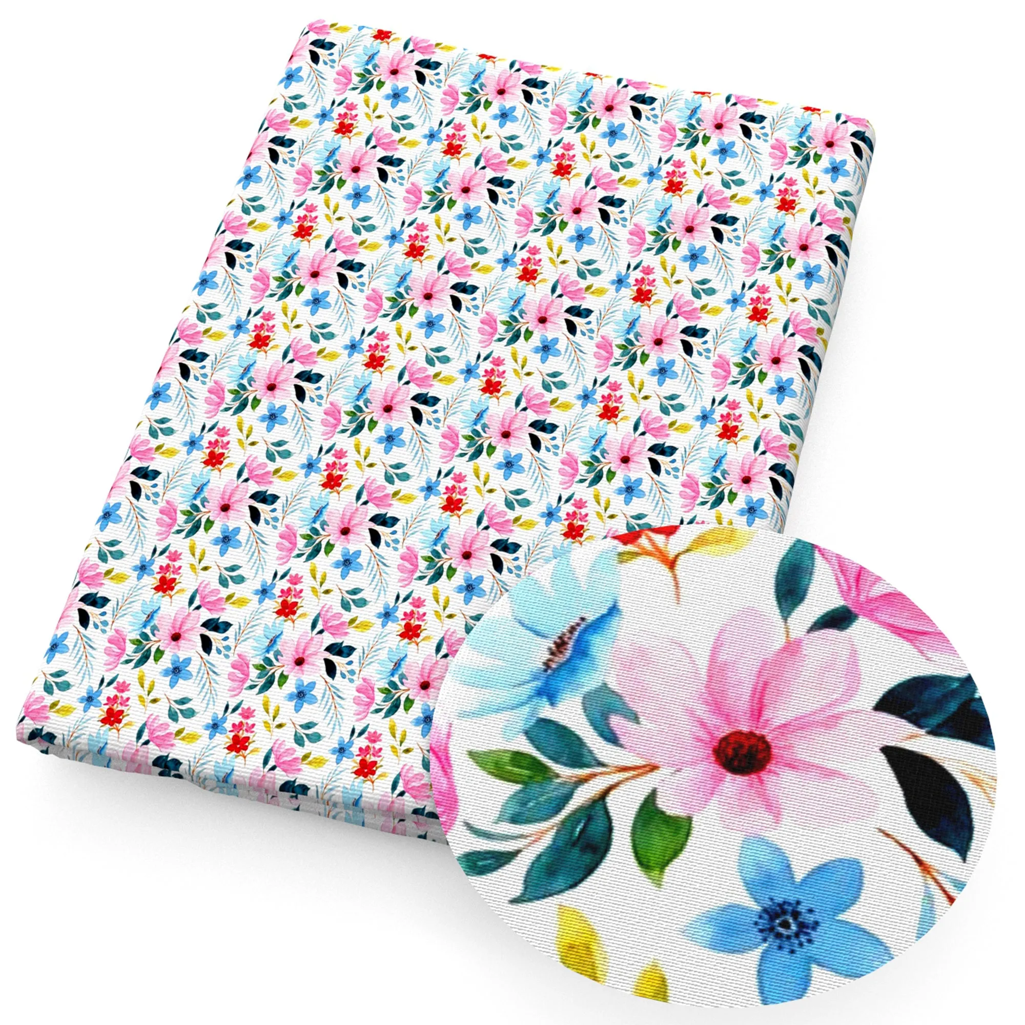 Flower Theme Printed Fabrics