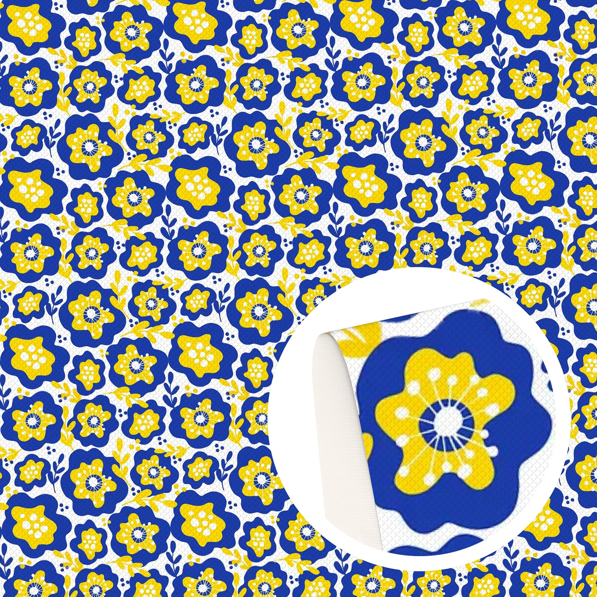 Flower Theme Printed Fabrics