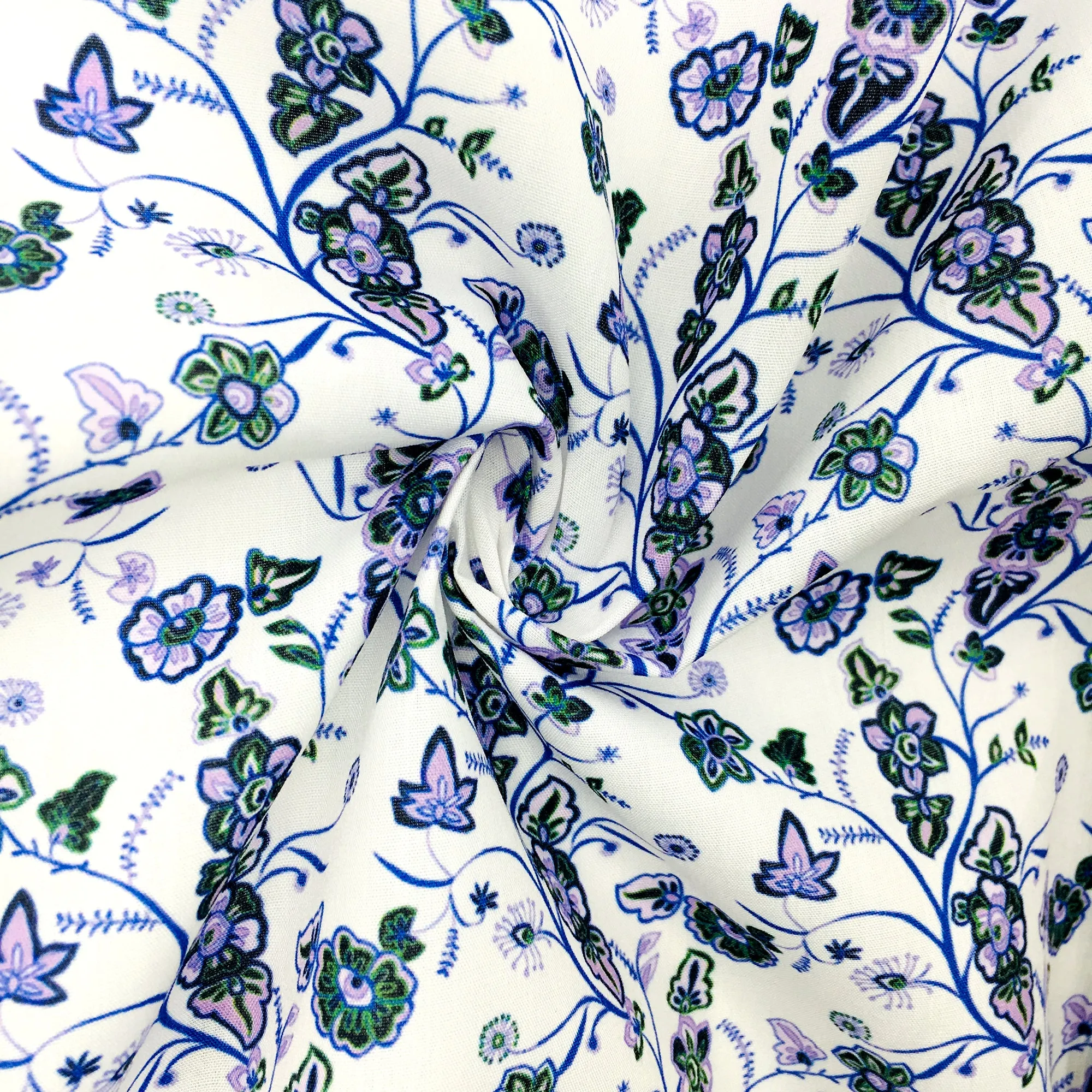 Flower Theme Printed Fabrics