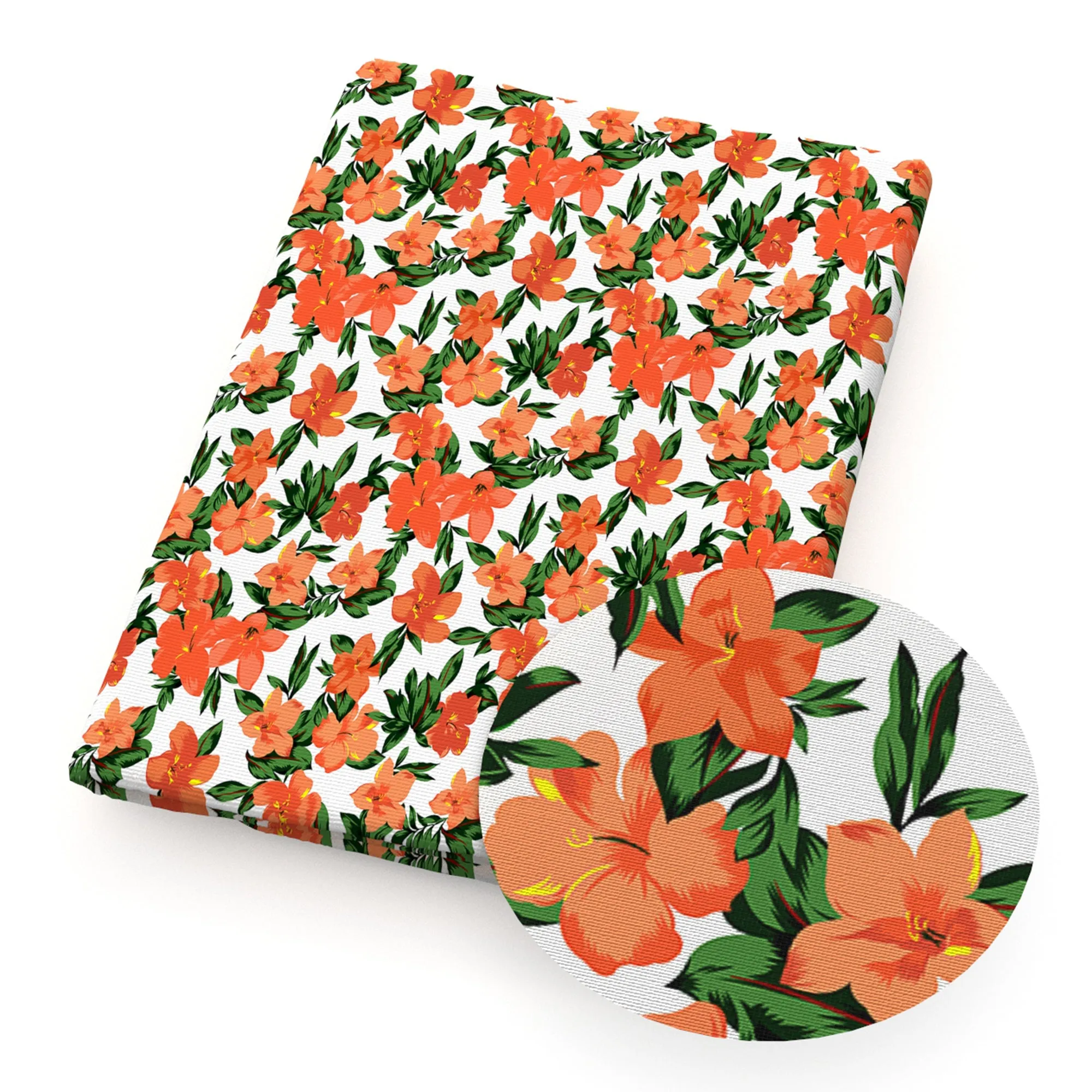 Flower Theme Printed Fabrics