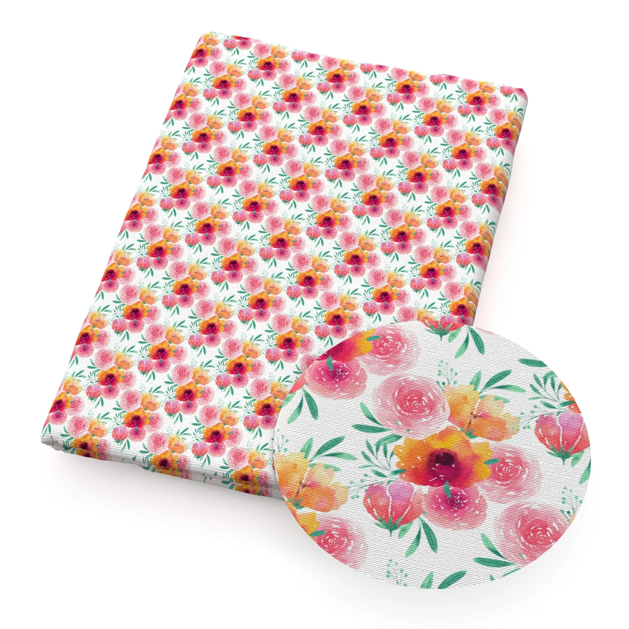 Flower Theme Printed Fabrics