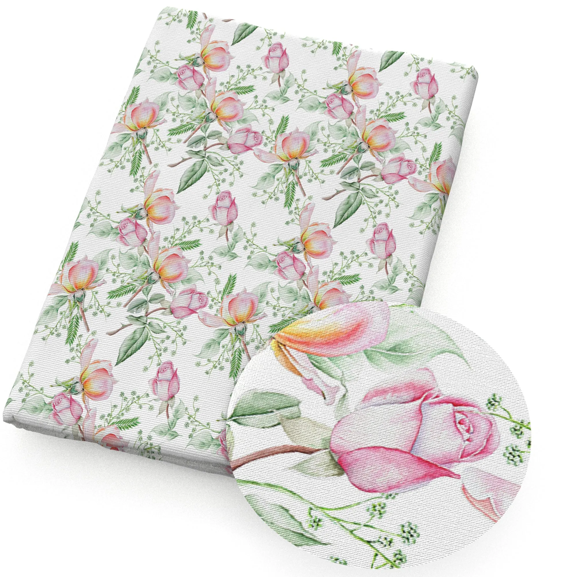 Flower Theme Printed Fabrics