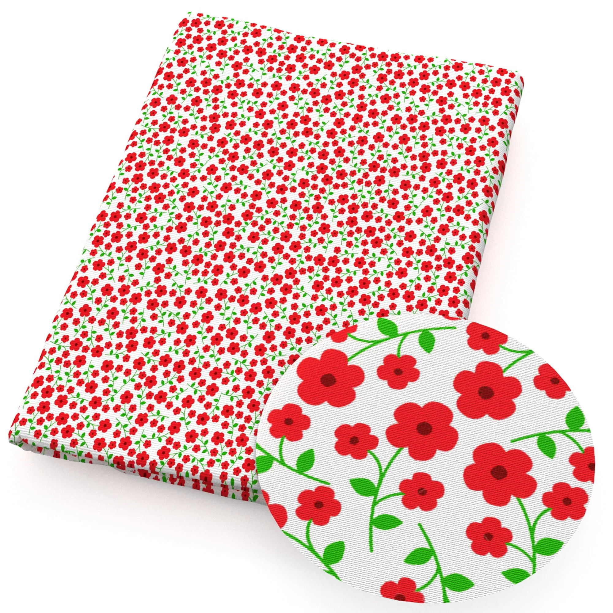 Flower Theme Printed Fabrics
