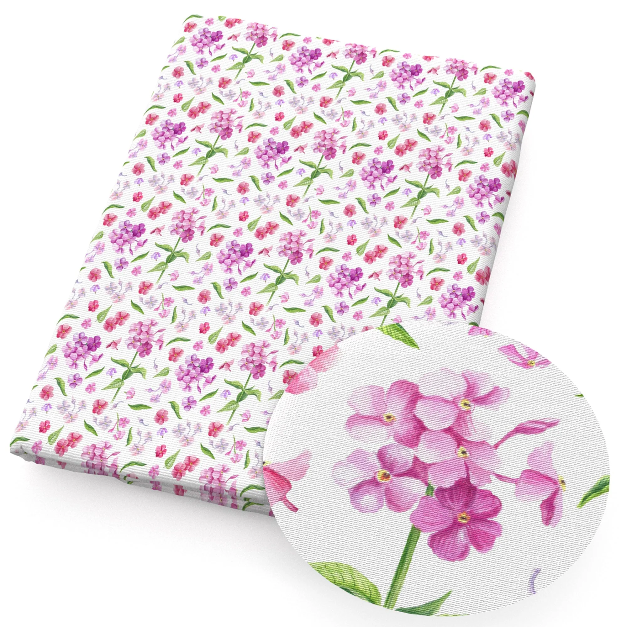 Flower Theme Printed Fabrics