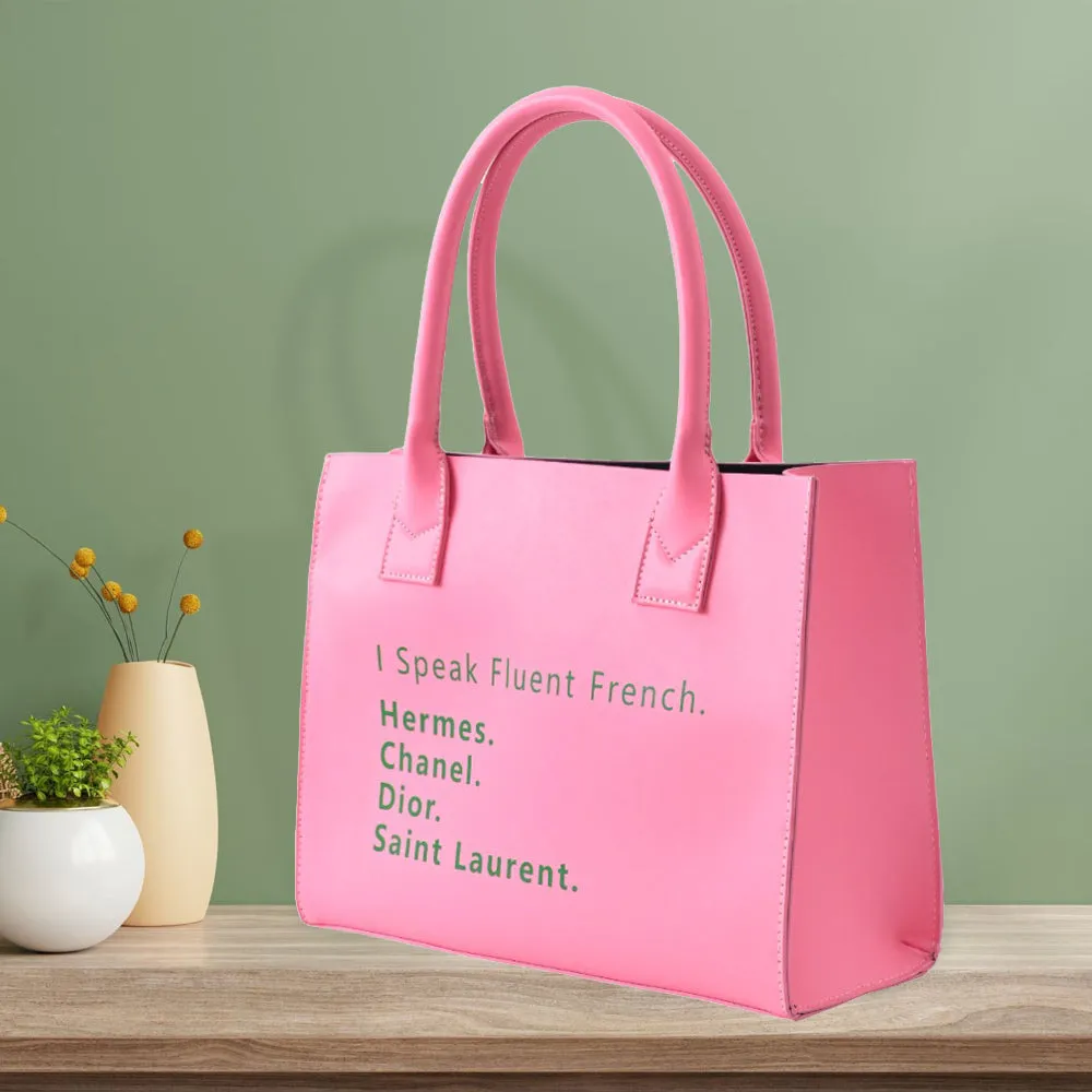 Fluent French Pink Tote