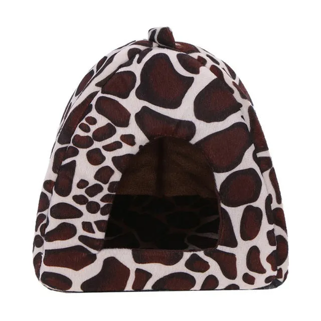 Foldable Soft Cat Bed