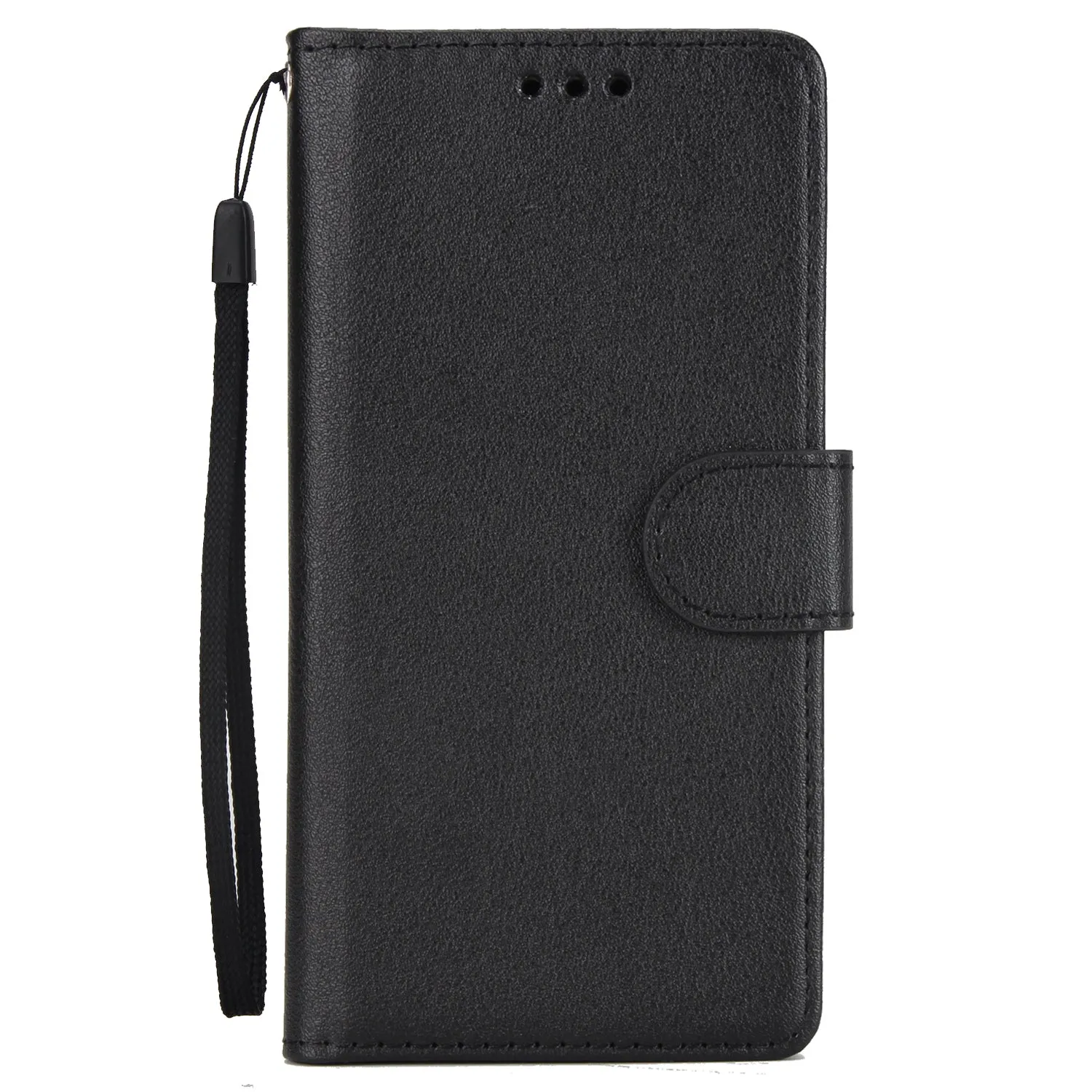 For Samsung A7 2017/A720 PU Leather Cell Phone Case Protective Cover Shell with Buckle  wine Red