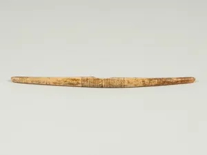 Fossilized Walrus Ivory Bag Handle