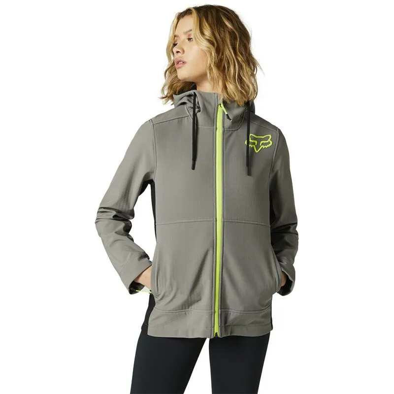 FOX Chaqueta Lifestyle Mujer Softshell Pit Gris
