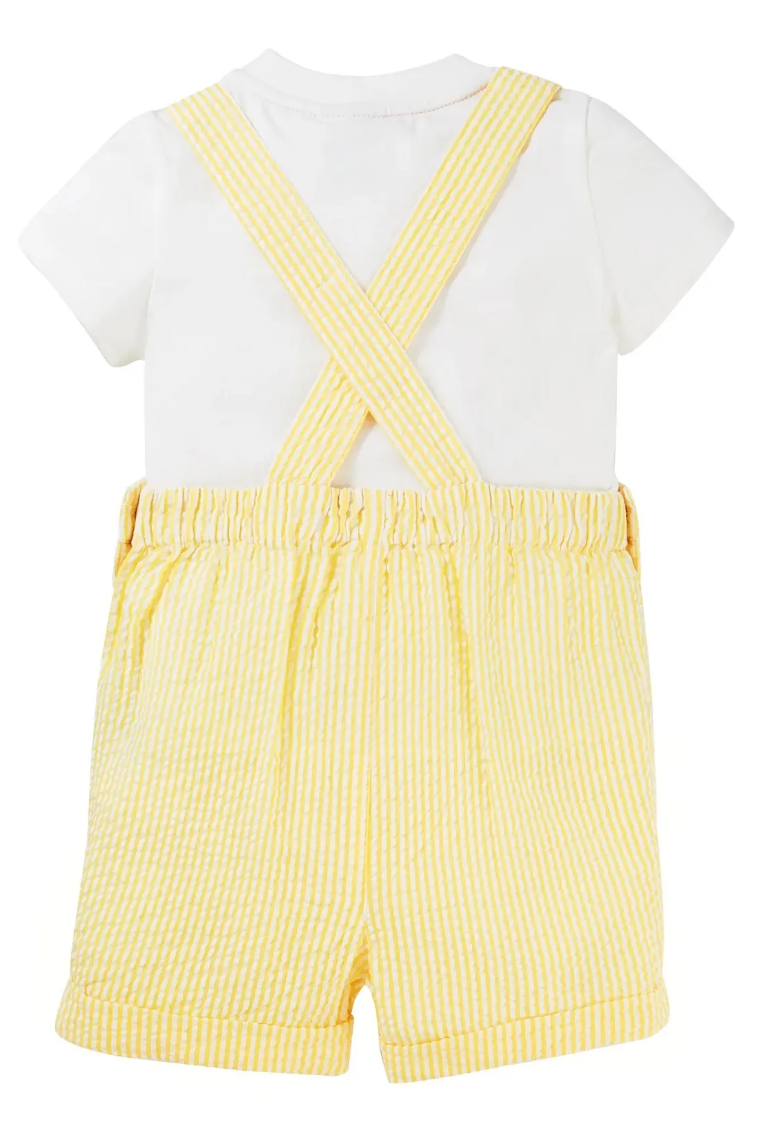 Frugi Godrevy Dungaree Set Pk2bi Duck