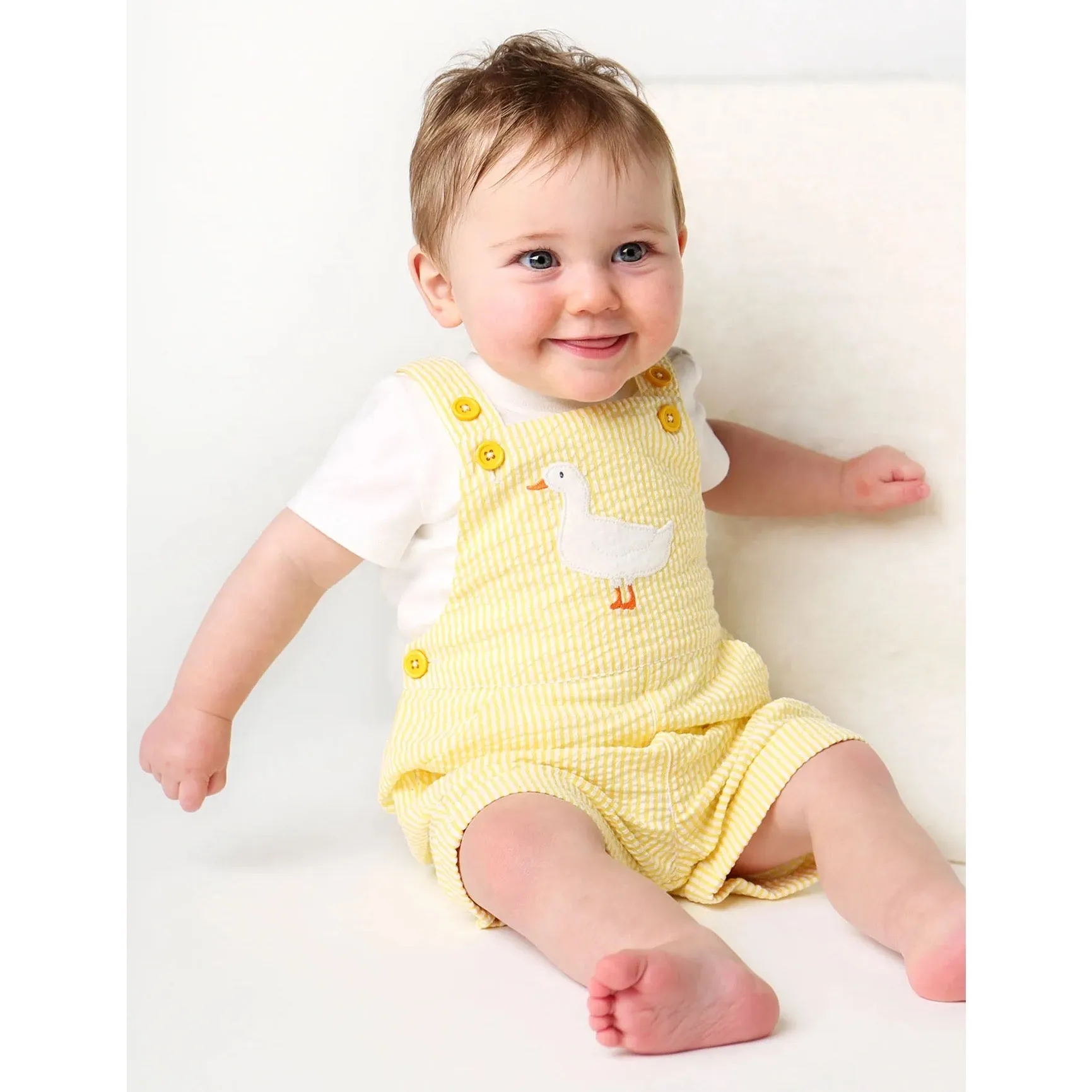 Frugi Godrevy Dungaree Set Pk2bi Duck